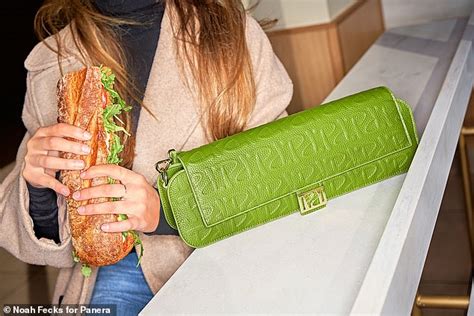 Panera spoofs Fendi's Baguette Bag with its own  lime green 